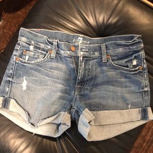 7 jean shorts!